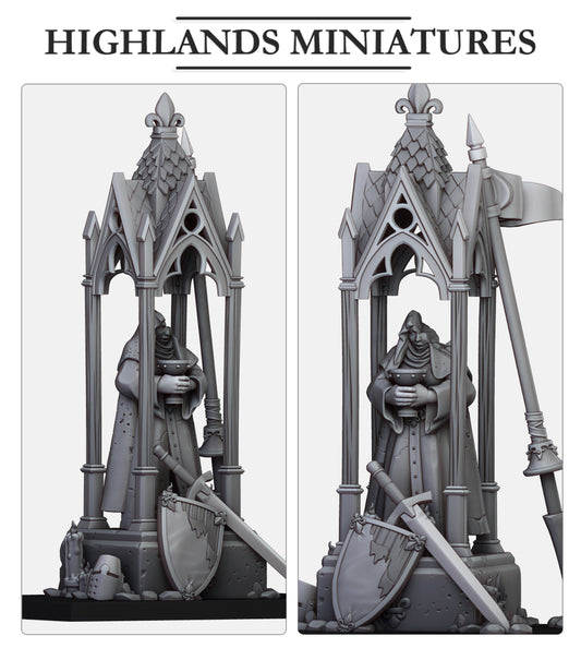 Gallia  Lady Shrine Fillers & Heroes - Highlands Miniatures