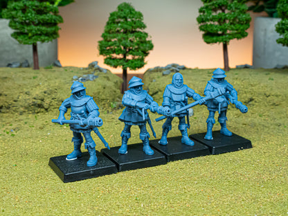 Gallia Shooters: Handgunners Fillers & Heroes - Highlands Miniatures