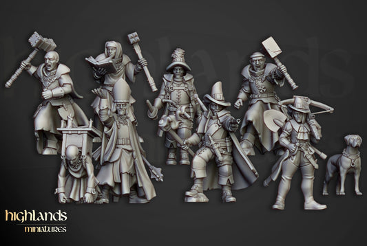 Sunland Inquisitorial Band - Highlands Miniatures