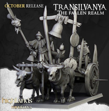 Transilvanya Corpse Cart - Highlands Miniatures
