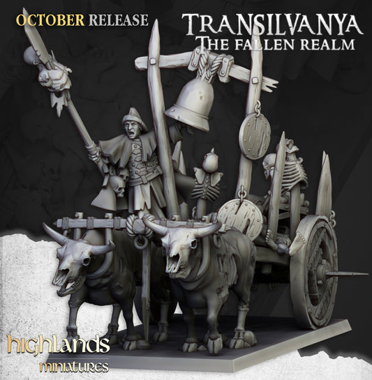 Transilvanya Corpse Cart - Highlands Miniatures