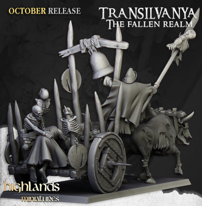 Transilvanya Corpse Cart - Highlands Miniatures