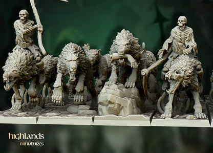 Transilvanya  Direwolves Unit 15x - Highlands Miniatures