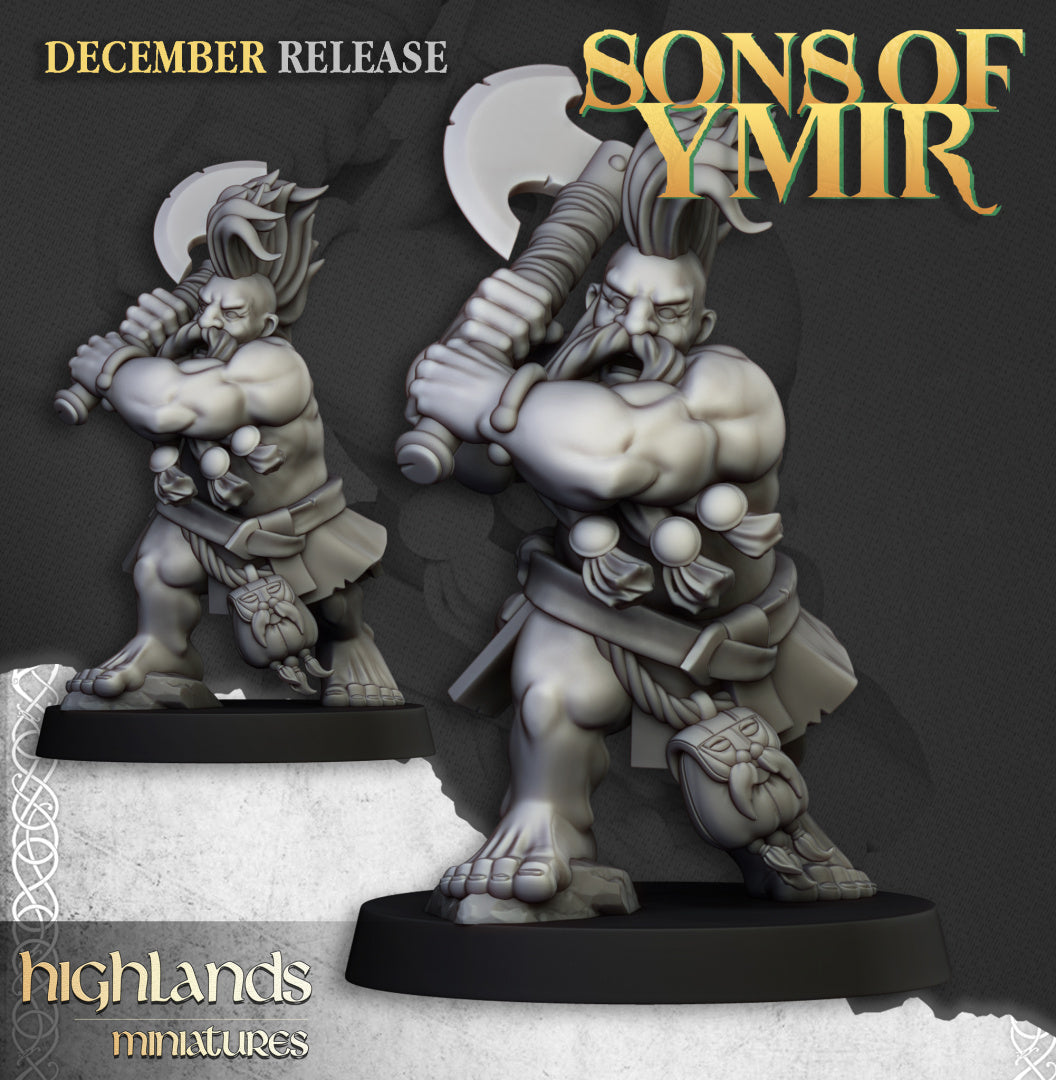 Dwarf Deathseekers 9x - Highlands Miniatures