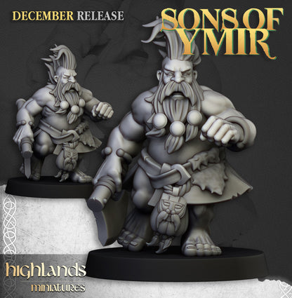 Dwarf Deathseekers 9x - Highlands Miniatures