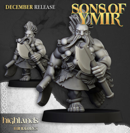 Dwarf Deathseekers 9x - Highlands Miniatures