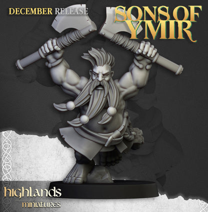 Dwarf Deathseekers 9x - Highlands Miniatures