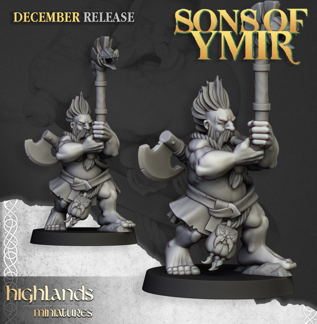 Dwarf Deathseekers 9x - Highlands Miniatures