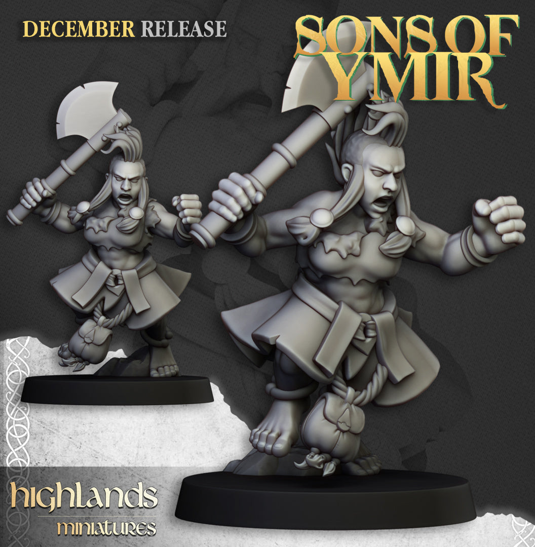 Dwarf Deathseekers 9x - Highlands Miniatures