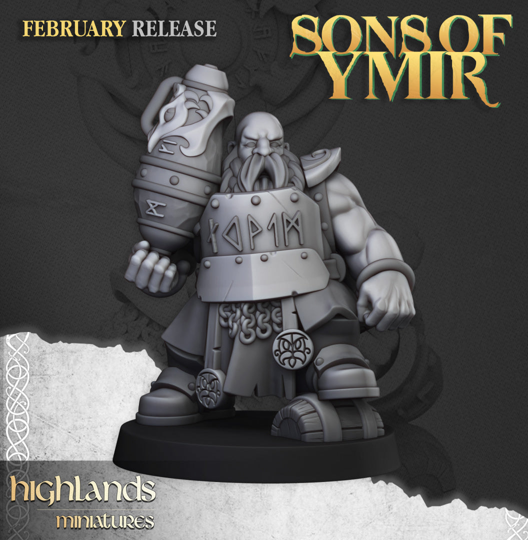 Dwarf Firespitters 10x  - Highlands Miniatures