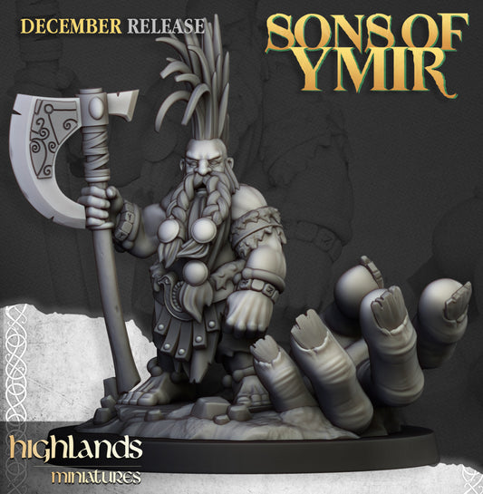 Dwarf Giantseeker - Highlands Miniatures