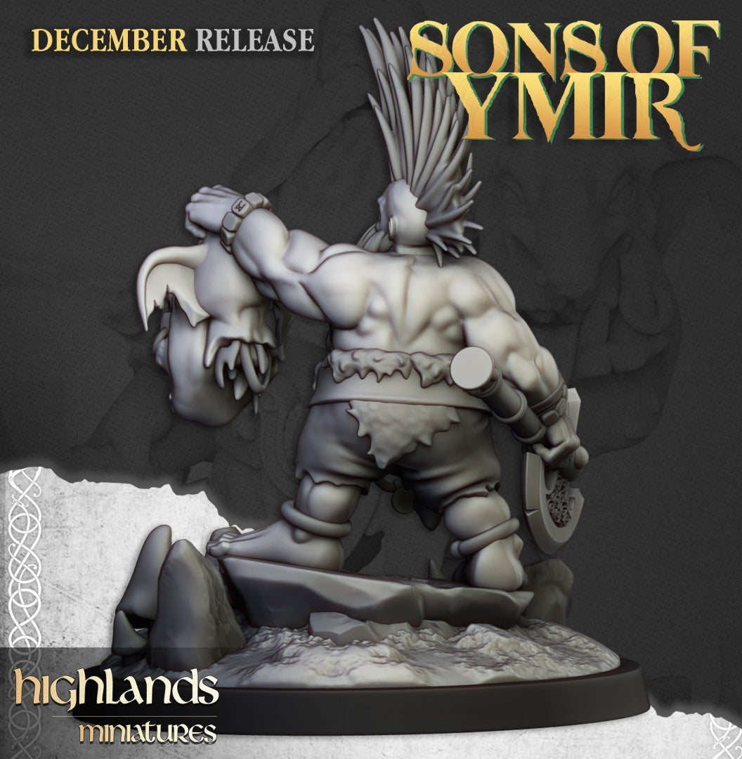 Dwarf Trollseeker Male - Highlands Miniatures