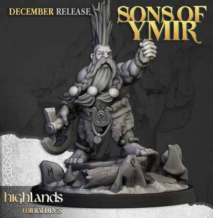 Dwarf Trollseeker Male - Highlands Miniatures