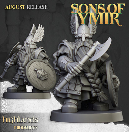 Dwarf Veterans Unit 20x - Highlands Miniatures