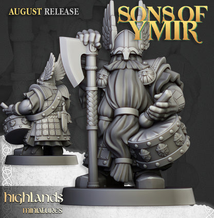 Dwarf Veterans Unit 20x - Highlands Miniatures