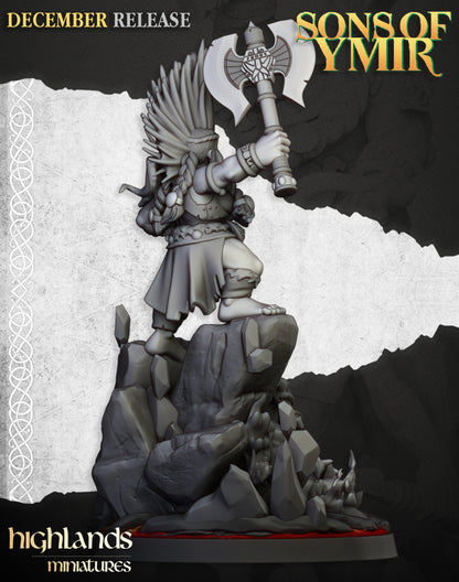 Dwarf Deamonseeker Female - Highlands Miniatures