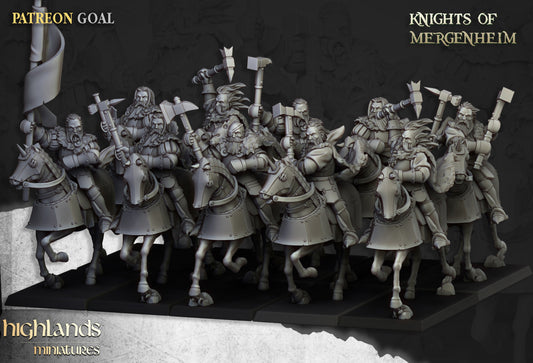Sunland Knights of Mergenheim 10x - Highlands Miniatures