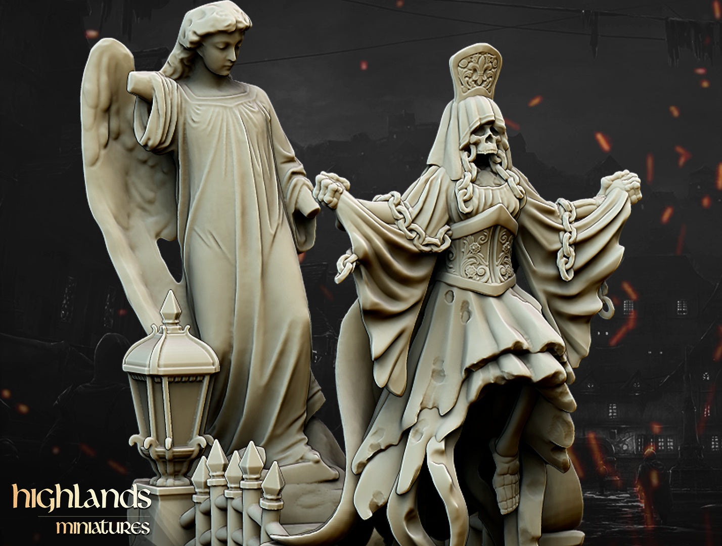 Transilvanya Lady Violet, the Spectral Widow- Highlands Miniatures