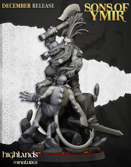 Dwarf Deamonseeker Male - Highlands Miniatures