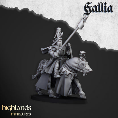 Royal Knights of Gallia 8x - Highlands Miniatures