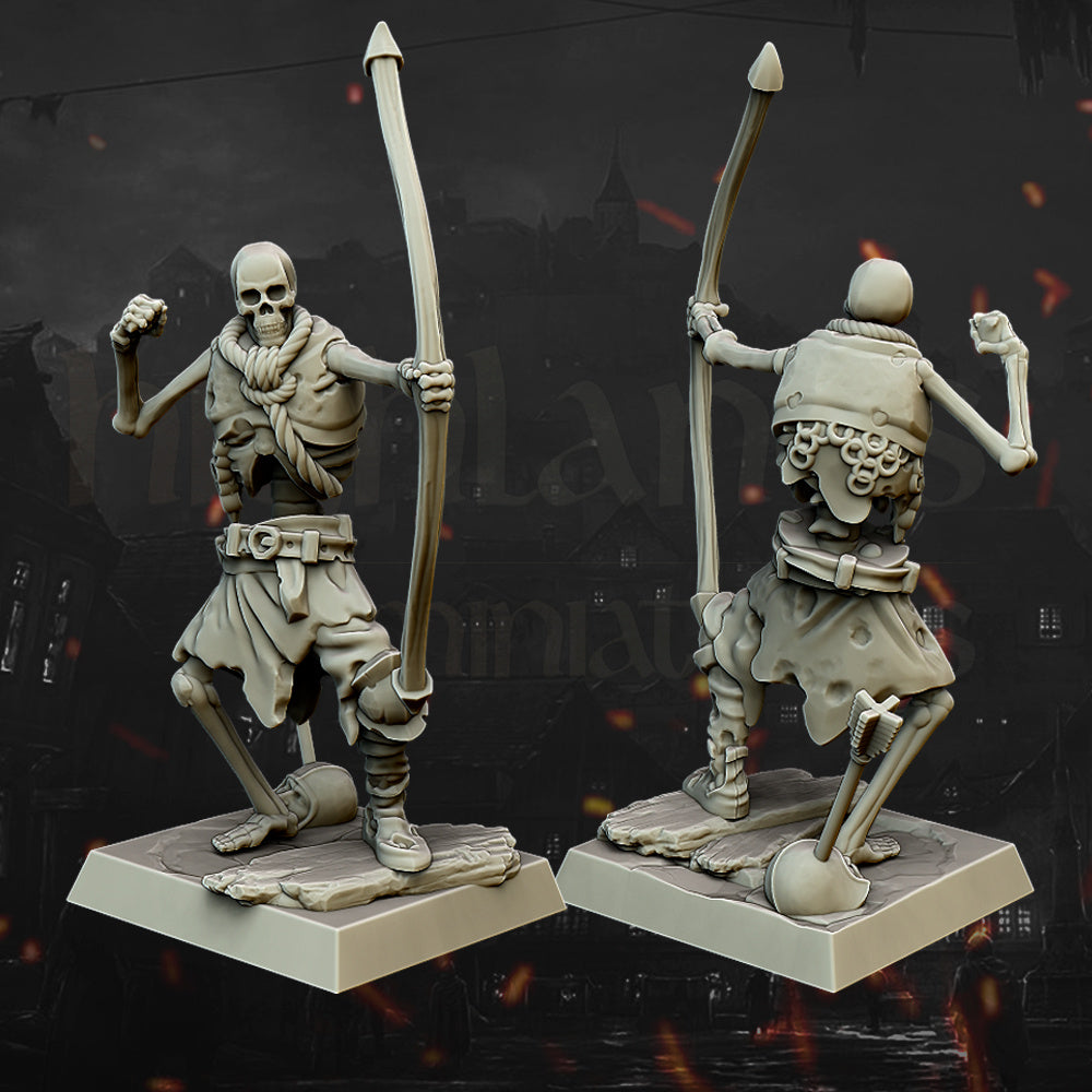 Transilvanya Undead Archers 3x - Highlands Miniatures
