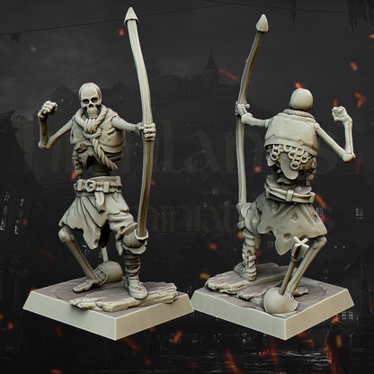 Transilvanya Undead Archers 3x - Highlands Miniatures