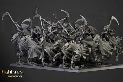 Transilvanya Spectral Cavalry Unit 10x - Highlands Miniatures
