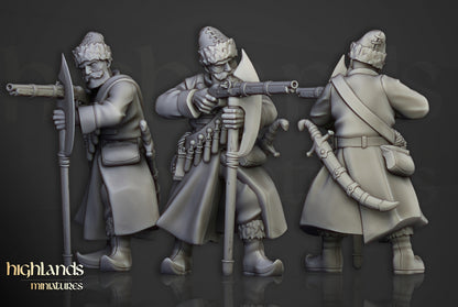 Volhynia Harbor Streltsy 10x - Highlands Miniatures