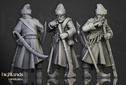 Volhynia Harbor Streltsy 10x - Highlands Miniatures