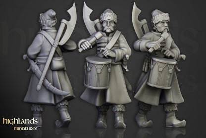 Volhynia Harbor Streltsy 10x - Highlands Miniatures