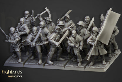 Sunland Militia 15x- Highlands Miniatures