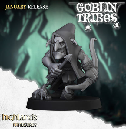 Swamp Goblin with Bows 20x - Highlands Miniatures