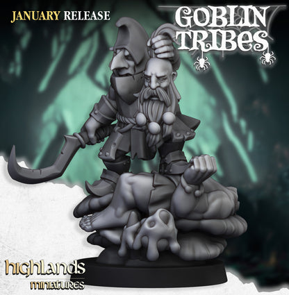 Swamp Goblin Boss - Highlands Miniatures