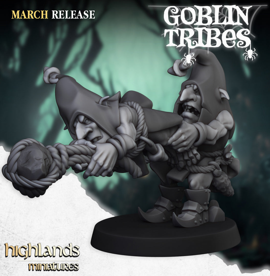 Swamp Goblins Stonethrowers 5x - Highlands Miniatures