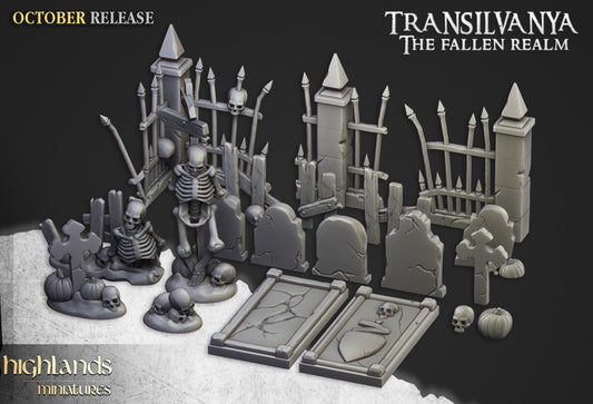 Transilvanya Undead Terrain - Highlands Miniatures