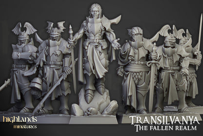 Transilvanya Vampire Neophytes 8x - Highlands Miniatures