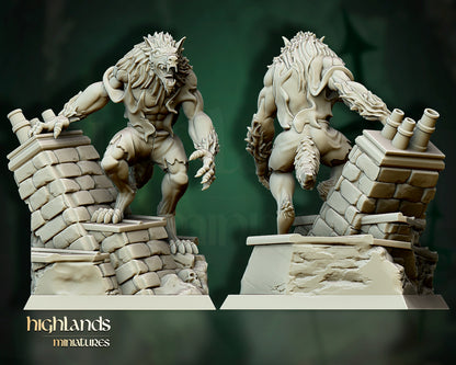 Transilvanya  Werewolves Unit 3x - Highlands Miniatures