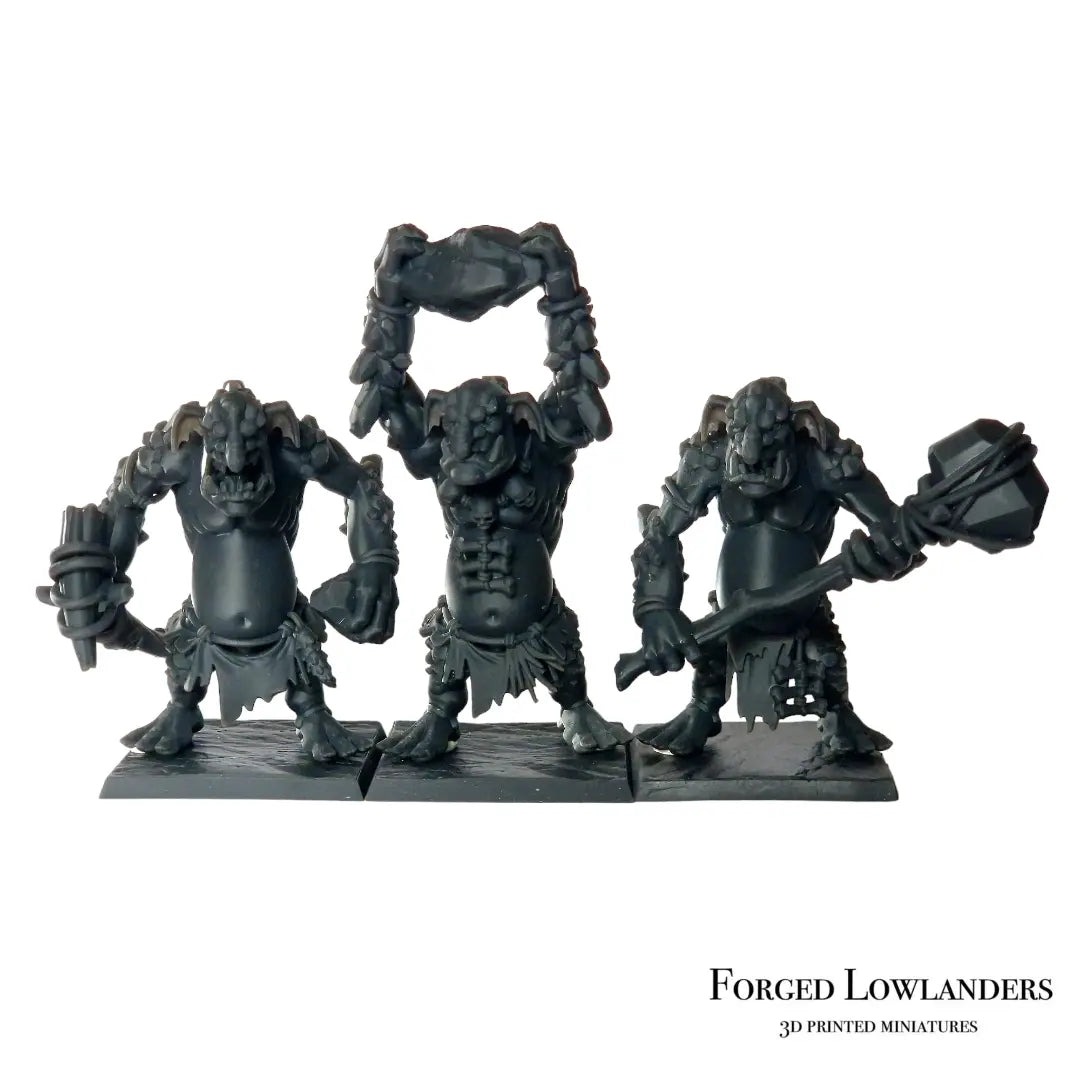 Orcs Cave Trolls - Highlands Miniatures