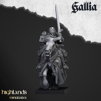 Gallia Questing Knights 8x - Highlands Miniatures