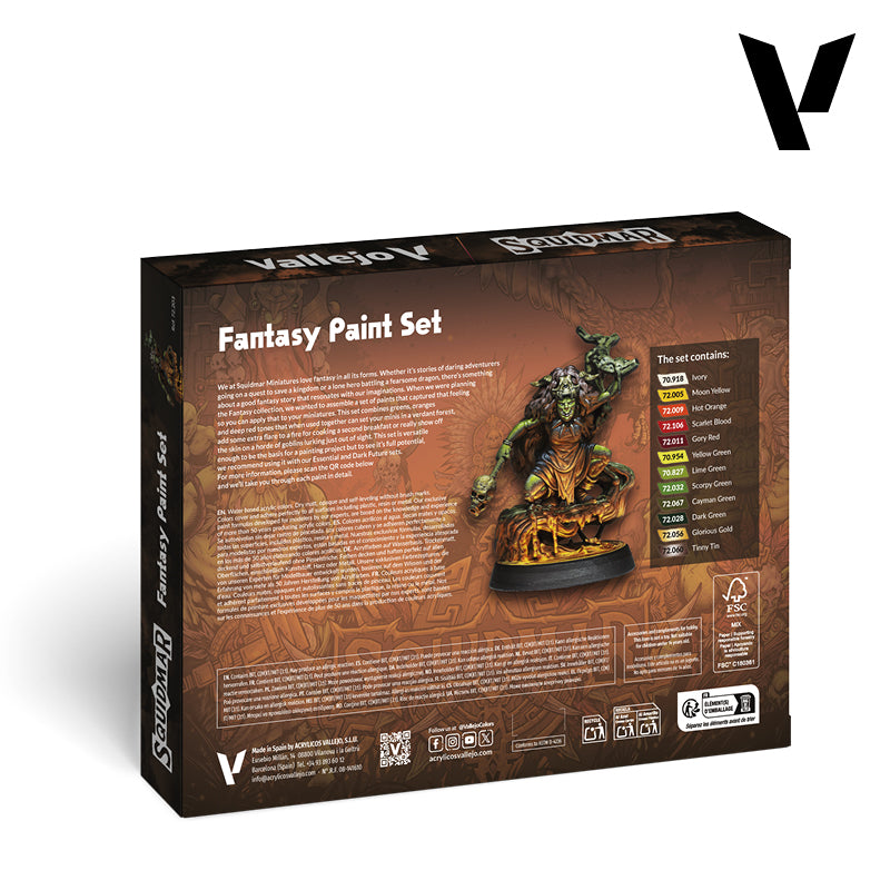 Vallejo Fantasy Paint Set by Squidmar (12)